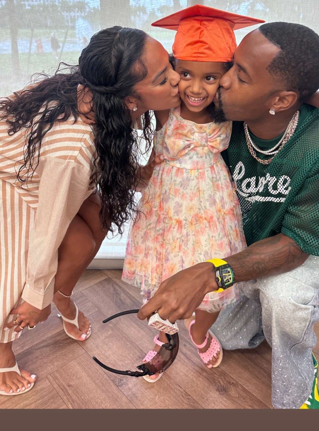 ERICA MENA AND SAFAREE SAMUELS REUNITE FOR DAUGHTER SAFIRE’S PRESCHOOL GRADUATION ERICA MENA AND SAFAREE SAMUELS REUNITE FOR DAUGHTER SAFIRE’S PRESCHOOL GRADUATION