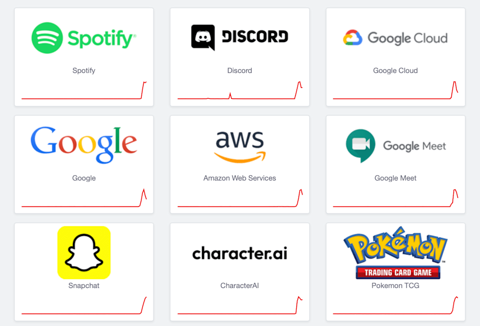Spotify, Discord, Snapchat and more were down for hours Spotify, Discord, Snapchat and more were down for hours