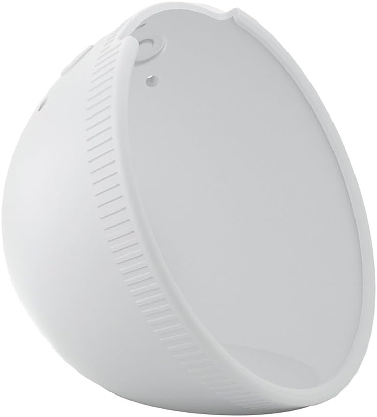 Silicone Drop-proof skin for Speakers Suitable for Echo pop Protective Case All-inclusive Drop-proof Smart Speaker Case for Echopop Silicone Protective Cover (White) Silicone Drop-proof skin for Speakers Suitable for Echo pop Protective Case All-inclusive Drop-proof Smart Speaker Case for Echopop Silicone Protective Cover (White)