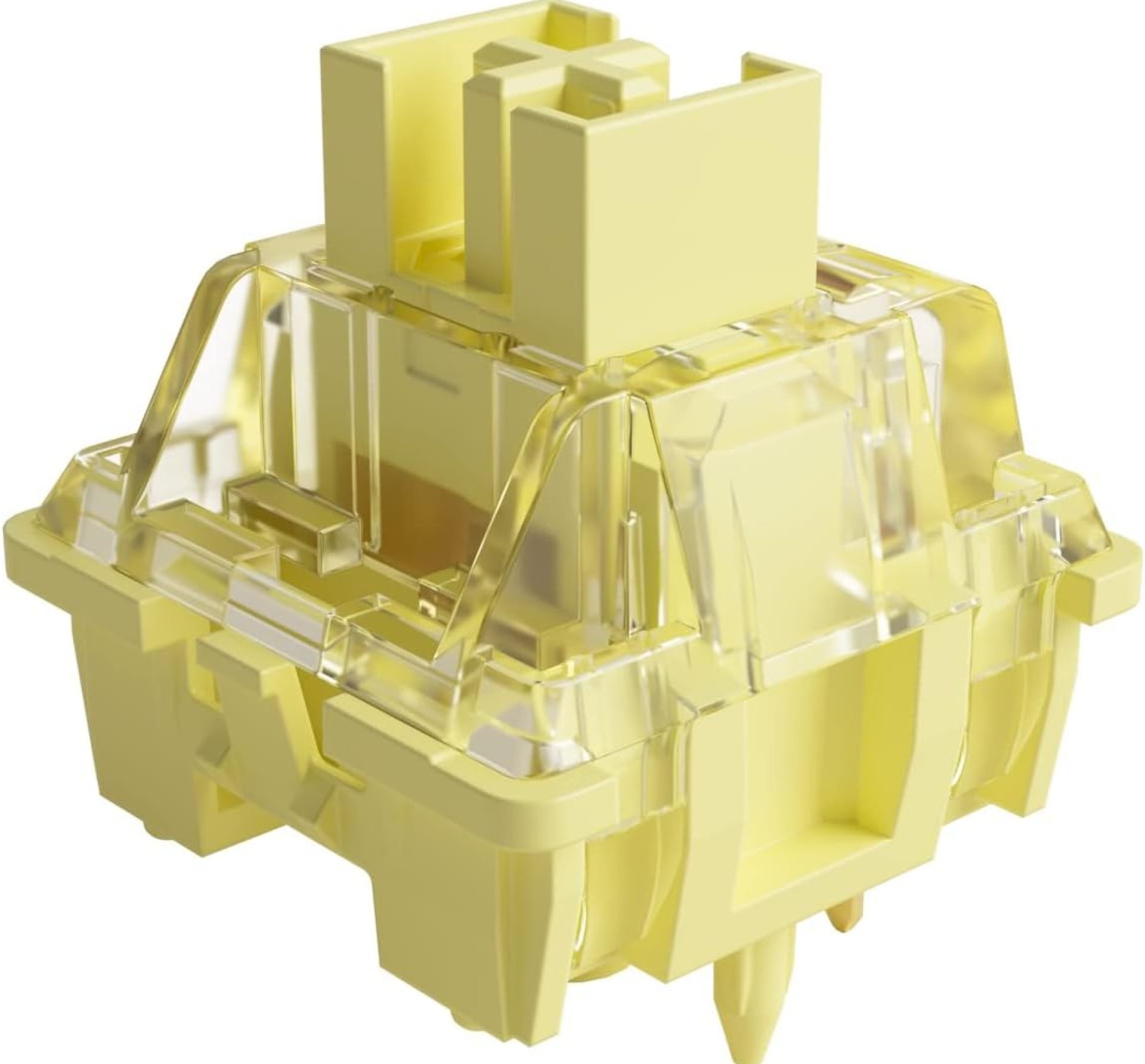 Akko V3 Pro Cream Yellow Mechanical Keyboard Switch, Linear Switches, 5 Pin 50gf RGB LED Slot, Transparent Cover, MX Key Switches for DIY Kit/Gamer Barebones Keyboard (45 Pcs) Akko V3 Pro Cream Yellow Mechanical Keyboard Switch, Linear Switches, 5 Pin 50gf RGB LED Slot, Transparent Cover, MX Key Switches for DIY Kit/Gamer Barebones Keyboard (45 Pcs)