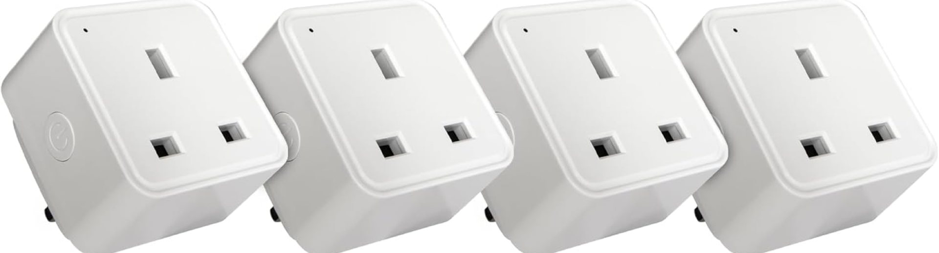 TCP 13A 240V 2.4Hz 2990W Smart Wi-Fi Socket 4-Piece Pack, White, TAYWISSINWUK4P TCP 13A 240V 2.4Hz 2990W Smart Wi-Fi Socket 4-Piece Pack, White, TAYWISSINWUK4P