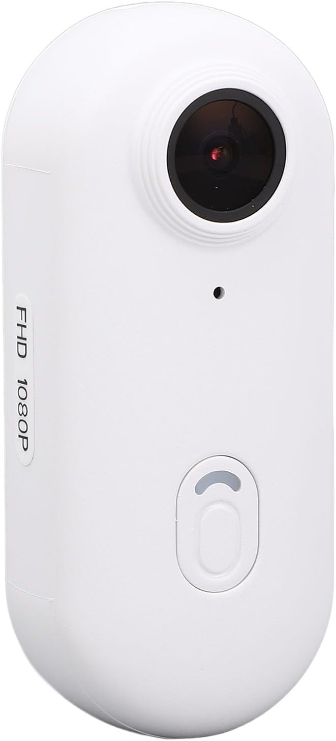 Garsent 1080P Mini Body Camera, Wearable Camera with 360°Rotatable Clip & Magnetic Clip, 120 Minutes for Recording, Lecture, Traveling, Pet Walking and Outdoors Activities Garsent 1080P Mini Body Camera, Wearable Camera with 360°Rotatable Clip & Magnetic Clip, 120 Minutes for Recording, Lecture, Traveling, Pet Walking and Outdoors Activities