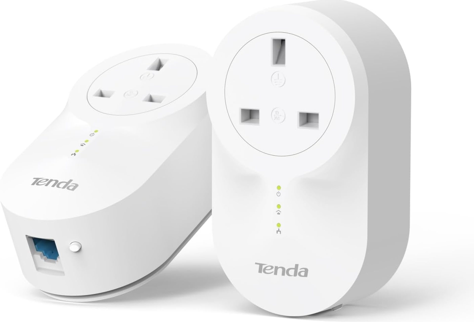 Tenda PH6 AV1000 Passthrough Powerline Adapter Kit with 1 x Gigabit Port (AC Passthrough) for fast & stable network expansion, for 4K/3D/HD Video Streaming and Gaming, UK Plug Version – Pack of 2 Tenda PH6 AV1000 Passthrough Powerline Adapter Kit with 1 x Gigabit Port (AC Passthrough) for fast & stable network expansion, for 4K/3D/HD Video Streaming and Gaming, UK Plug Version – Pack of 2
