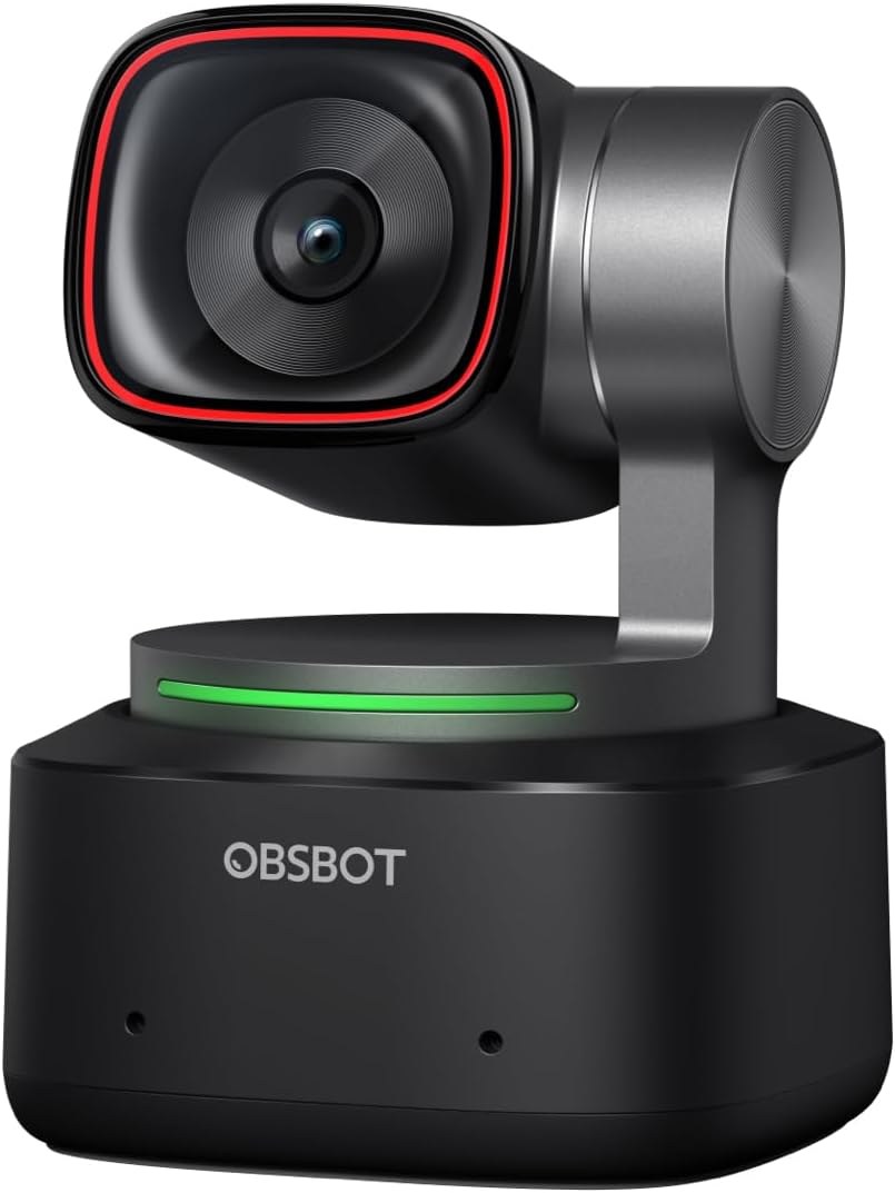 OBSBOT Tiny 2 Webcam 4K Voice Control PTZ, AI Tracking Multi-Mode & Auto Focus, Web Camera with 1/1.5″ Sensor, Gesture Control, 60 FPS, HDR Light Correction, Webcam for PC, Streaming, Meeting, etc. OBSBOT Tiny 2 Webcam 4K Voice Control PTZ, AI Tracking Multi-Mode & Auto Focus, Web Camera with 1/1.5″ Sensor, Gesture Control, 60 FPS, HDR Light Correction, Webcam for PC, Streaming, Meeting, etc.