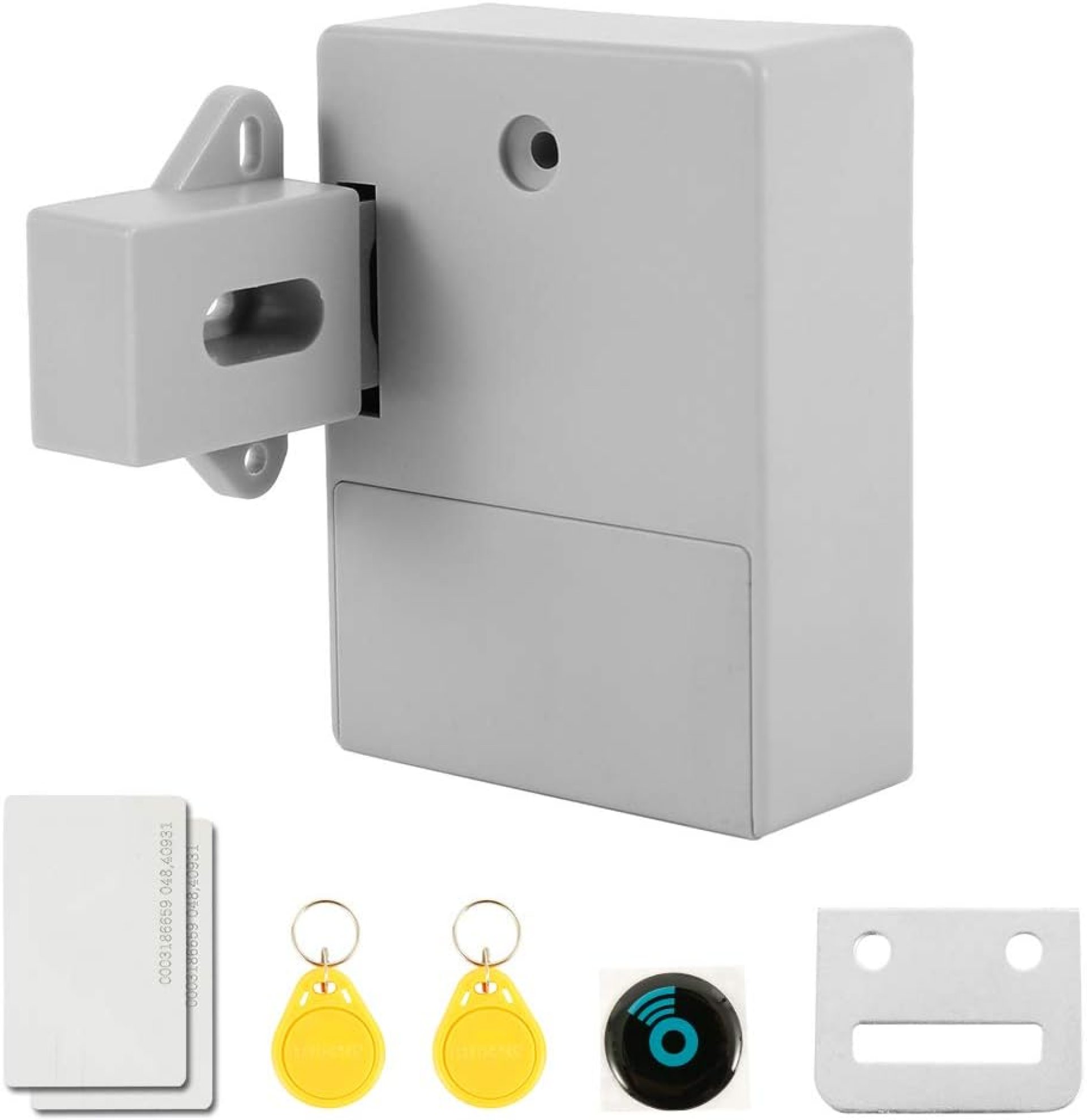RFID Locks Kit Battery Electronic Cabinet Lock Door Wardrobe Hidden DIY Lock Keyless RFID Locks Kit Battery Electronic Cabinet Lock Door Wardrobe Hidden DIY Lock Keyless