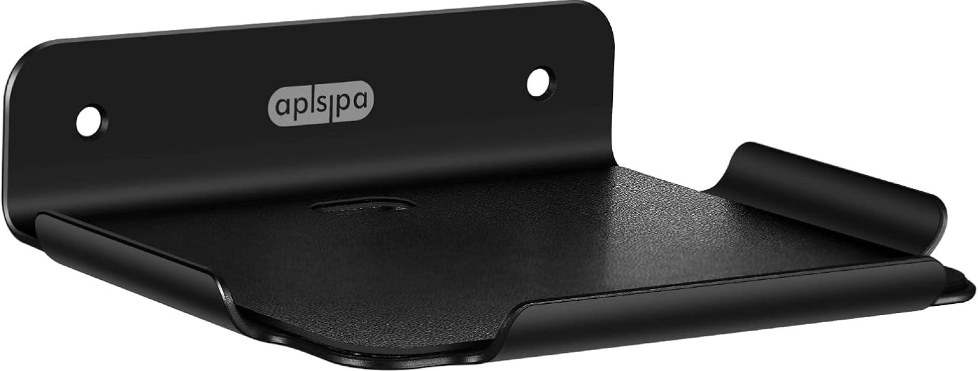 aplslpa Small Wall Shelf, 4.7″ Floating Shelves for Speakers, Internet Router, Smart Home, Apple HomePod Mini, Echo Dot 4th, Security Camera– for Bedroom, Gaming Room, and Living Room (Black) aplslpa Small Wall Shelf, 4.7″ Floating Shelves for Speakers, Internet Router, Smart Home, Apple HomePod Mini, Echo Dot 4th, Security Camera– for Bedroom, Gaming Room, and Living Room (Black)