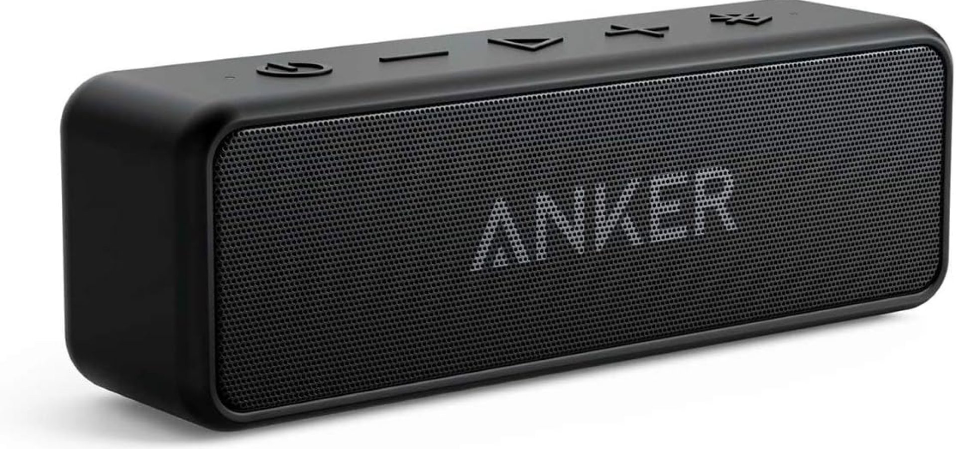 Anker Soundcore 2 Portable Bluetooth Speaker with 12W Stereo Sound, BassUp, IPX7 Waterproof, 24-Hour Playtime, Wireless Stereo Pairing, Speaker for Home, Outdoors, Travel Anker Soundcore 2 Portable Bluetooth Speaker with 12W Stereo Sound, BassUp, IPX7 Waterproof, 24-Hour Playtime, Wireless Stereo Pairing, Speaker for Home, Outdoors, Travel