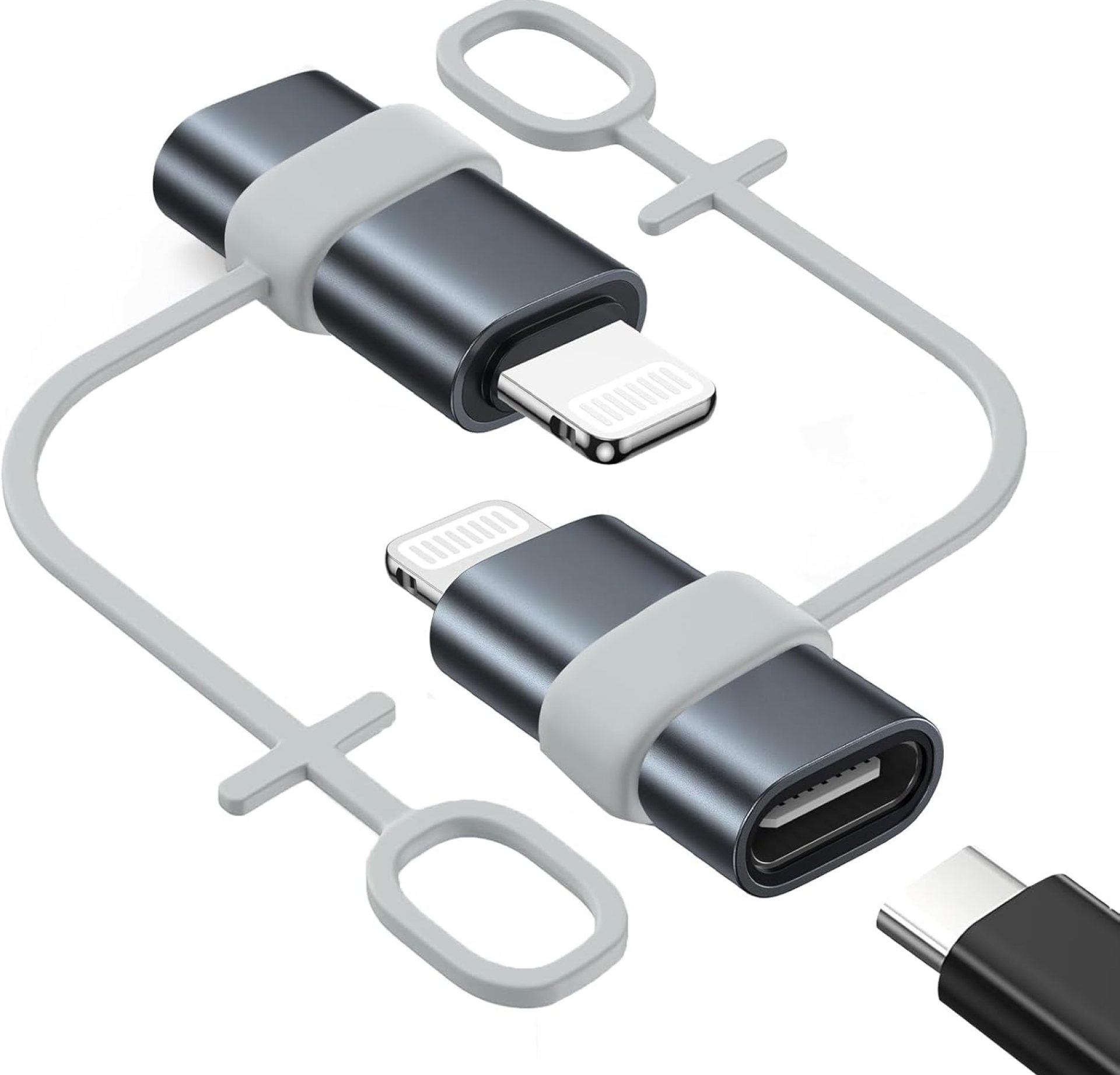 2pcs USB C to Lightning Adapter,Type C Female to Lightning Male Adapter,36W PD Fast Charging Converter,Type C Charger Connector Cable Compatible with iPhone 14 13 12 11 Pro Max iPad,Not for Audio/OTG 2pcs USB C to Lightning Adapter,Type C Female to Lightning Male Adapter,36W PD Fast Charging Converter,Type C Charger Connector Cable Compatible with iPhone 14 13 12 11 Pro Max iPad,Not for Audio/OTG
