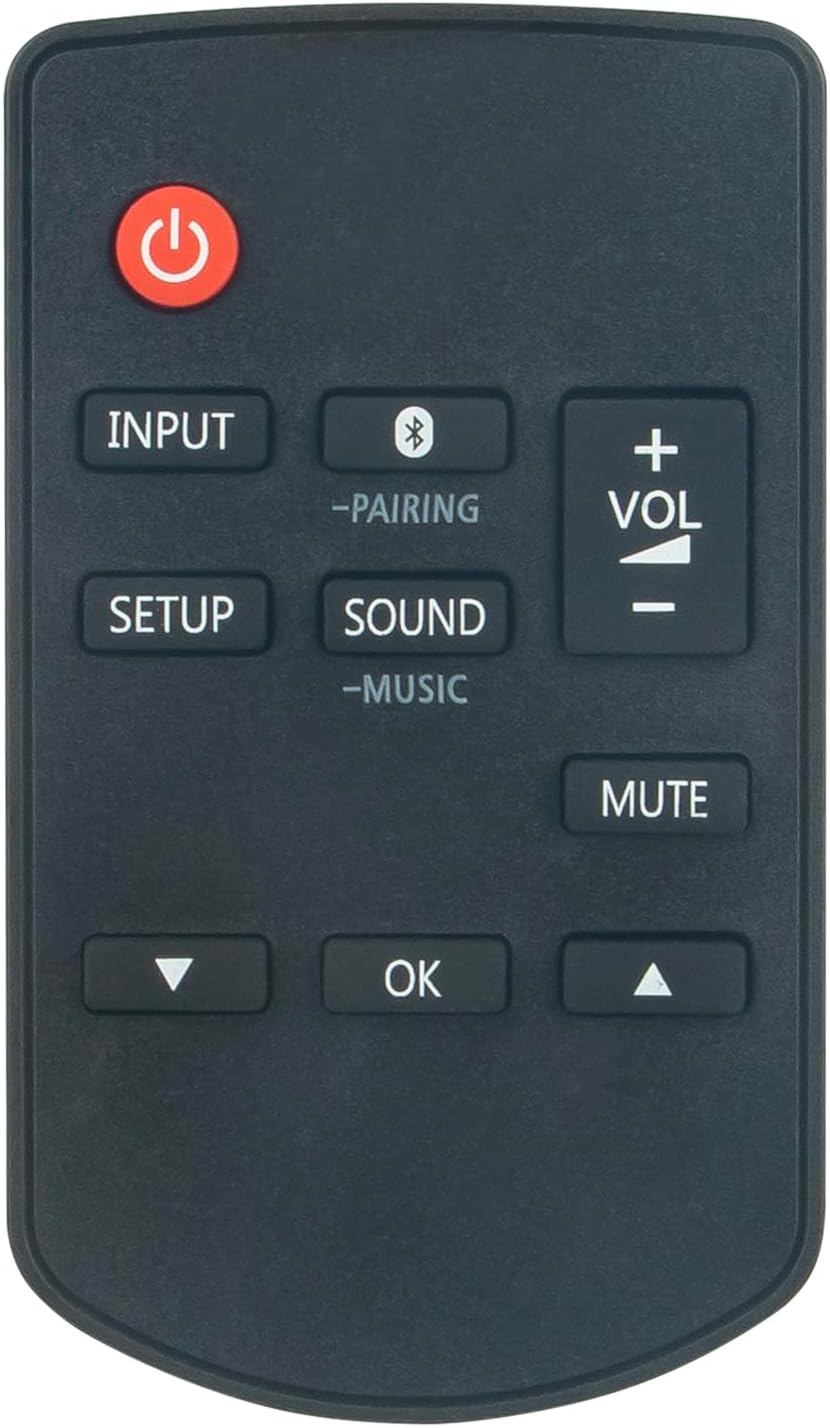 N2QAYC000109 Replaced Remote Control Compatible with Panasonic Home Theater Audio System SU-HTB485EB SU-HTB485EG SU-HTB485GN SB-HWA480EB SB-HWA480GN SC-HTB485EB SC-HTB485EG SC-HTB485GN N2QAYC000109 Replaced Remote Control Compatible with Panasonic Home Theater Audio System SU-HTB485EB SU-HTB485EG SU-HTB485GN SB-HWA480EB SB-HWA480GN SC-HTB485EB SC-HTB485EG SC-HTB485GN