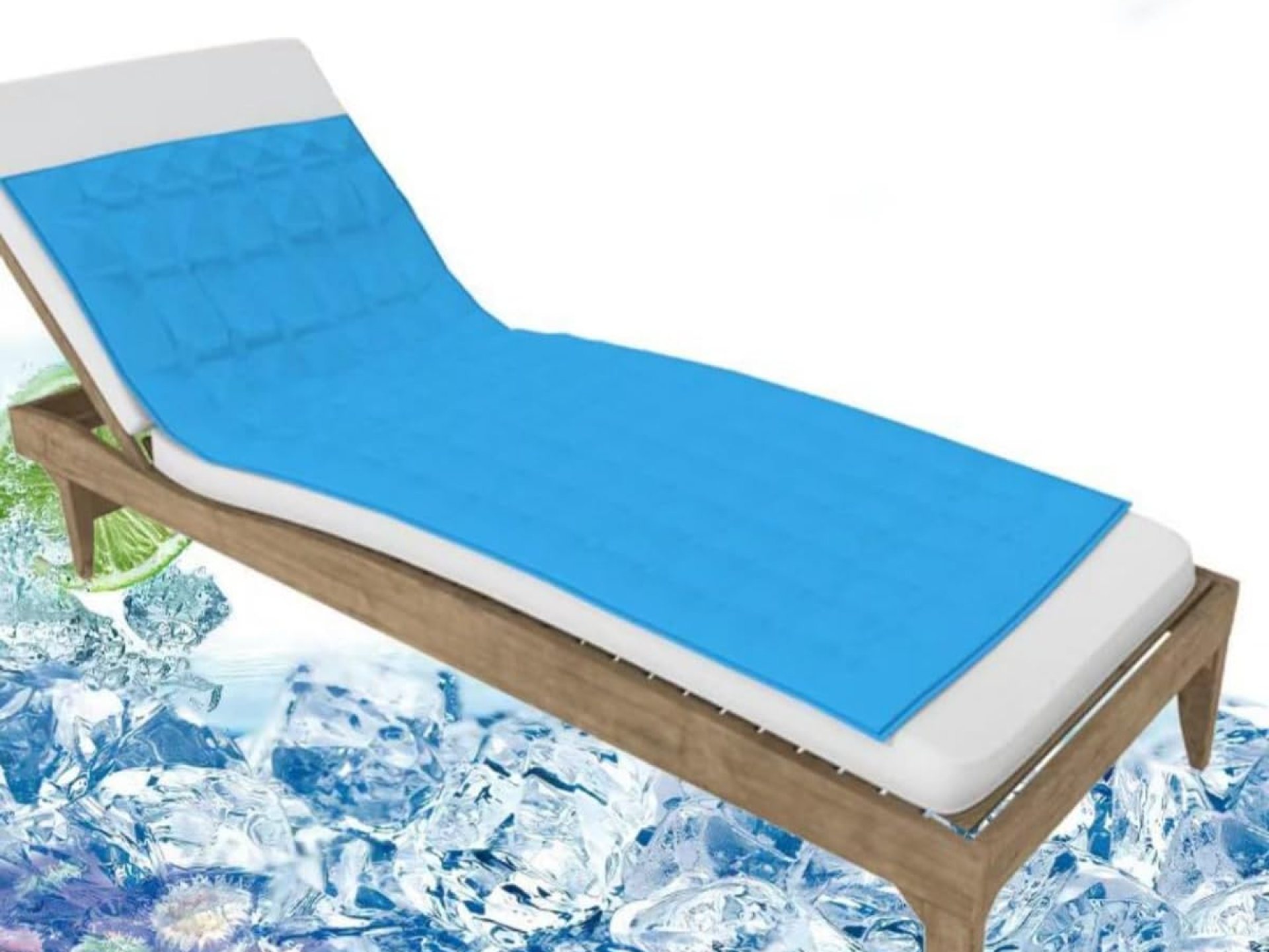FFTT Pro Gel Cooling Mat for Adults, Humans Cool Mat Mattress for Night Sweats &Increase Sleep Quality, Single Bed Sheet Topper Mat Cushion -100% Safe and Clean Beach Mat (170 * 70cm )(Blue) FFTT Pro Gel Cooling Mat for Adults, Humans Cool Mat Mattress for Night Sweats &Increase Sleep Quality, Single Bed Sheet Topper Mat Cushion -100% Safe and Clean Beach Mat (170 * 70cm )(Blue)