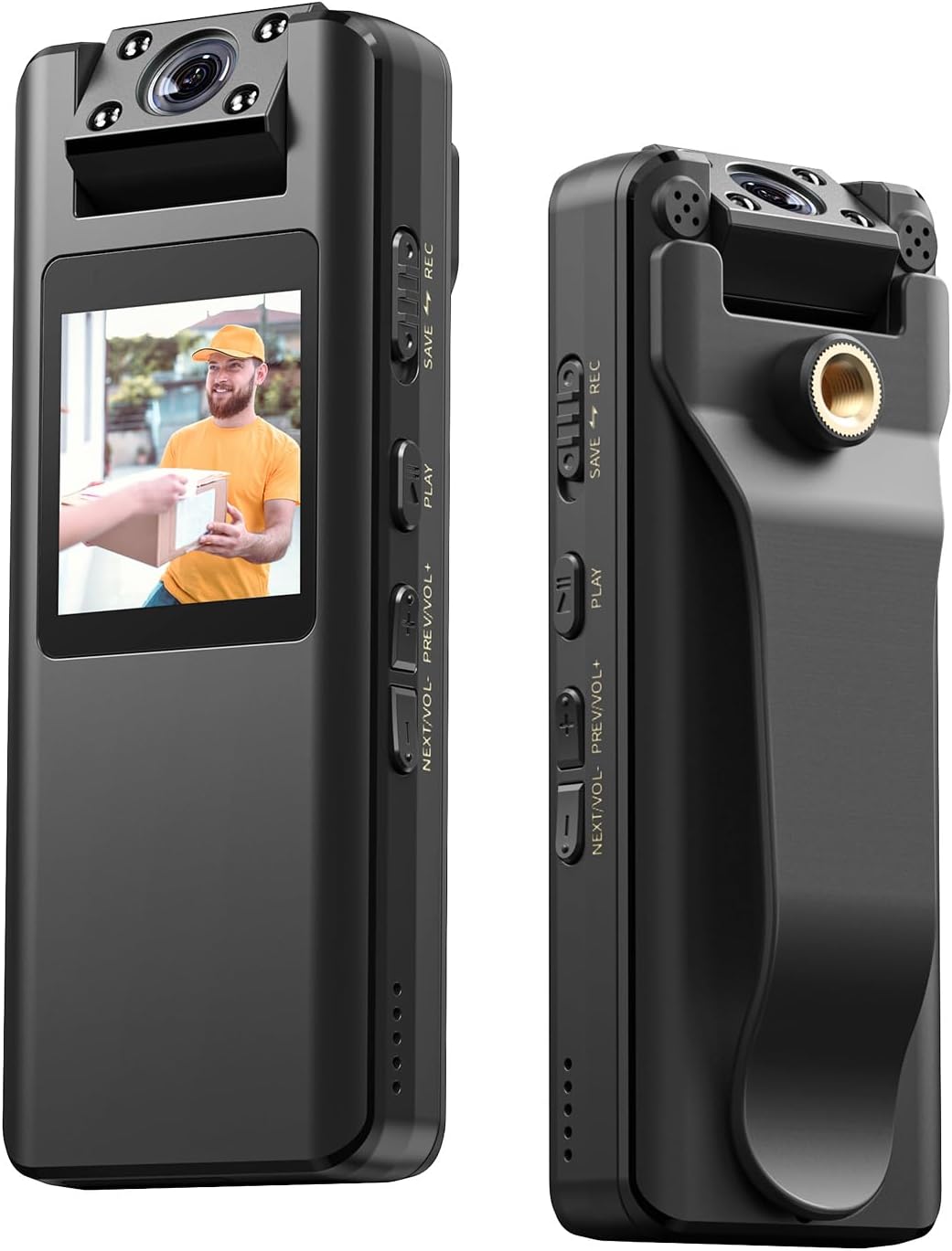 BOBLOV A22 32GB Body Camera, 1080P HD BodyCam with OLED Screen to Playback, 180° Rotatable Lens, Portable Body Camera with Audio, Support 4 Hours Recording for Office Meeting/Walking Pets (32GB) BOBLOV A22 32GB Body Camera, 1080P HD BodyCam with OLED Screen to Playback, 180° Rotatable Lens, Portable Body Camera with Audio, Support 4 Hours Recording for Office Meeting/Walking Pets (32GB)