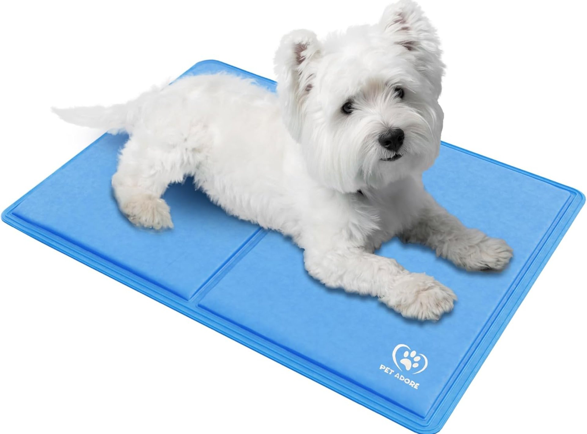 PET ADORE Dog Cooling Mat – Soft Thick Foam Supportive Gel Self Cooling Pad for Dogs & Cats in Summer. Durable Anti-Scratch 450 Micron Oxford Fabric (40cm x 30cm) PET ADORE Dog Cooling Mat – Soft Thick Foam Supportive Gel Self Cooling Pad for Dogs & Cats in Summer. Durable Anti-Scratch 450 Micron Oxford Fabric (40cm x 30cm)