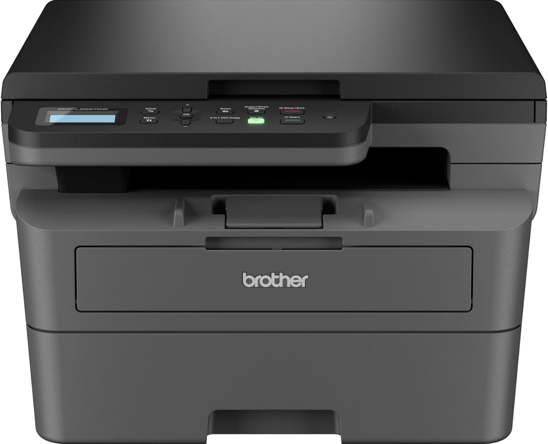 BROTHER DCP-L2627DWE 3-in-1 Mono Laser Printer with EcoPro Subscription, Print, copy & scan, Automatic 2-sided print, A4, 4 months no charge trial, Automatic toner delivery, UK Plug BROTHER DCP-L2627DWE 3-in-1 Mono Laser Printer with EcoPro Subscription, Print, copy & scan, Automatic 2-sided print, A4, 4 months no charge trial, Automatic toner delivery, UK Plug
