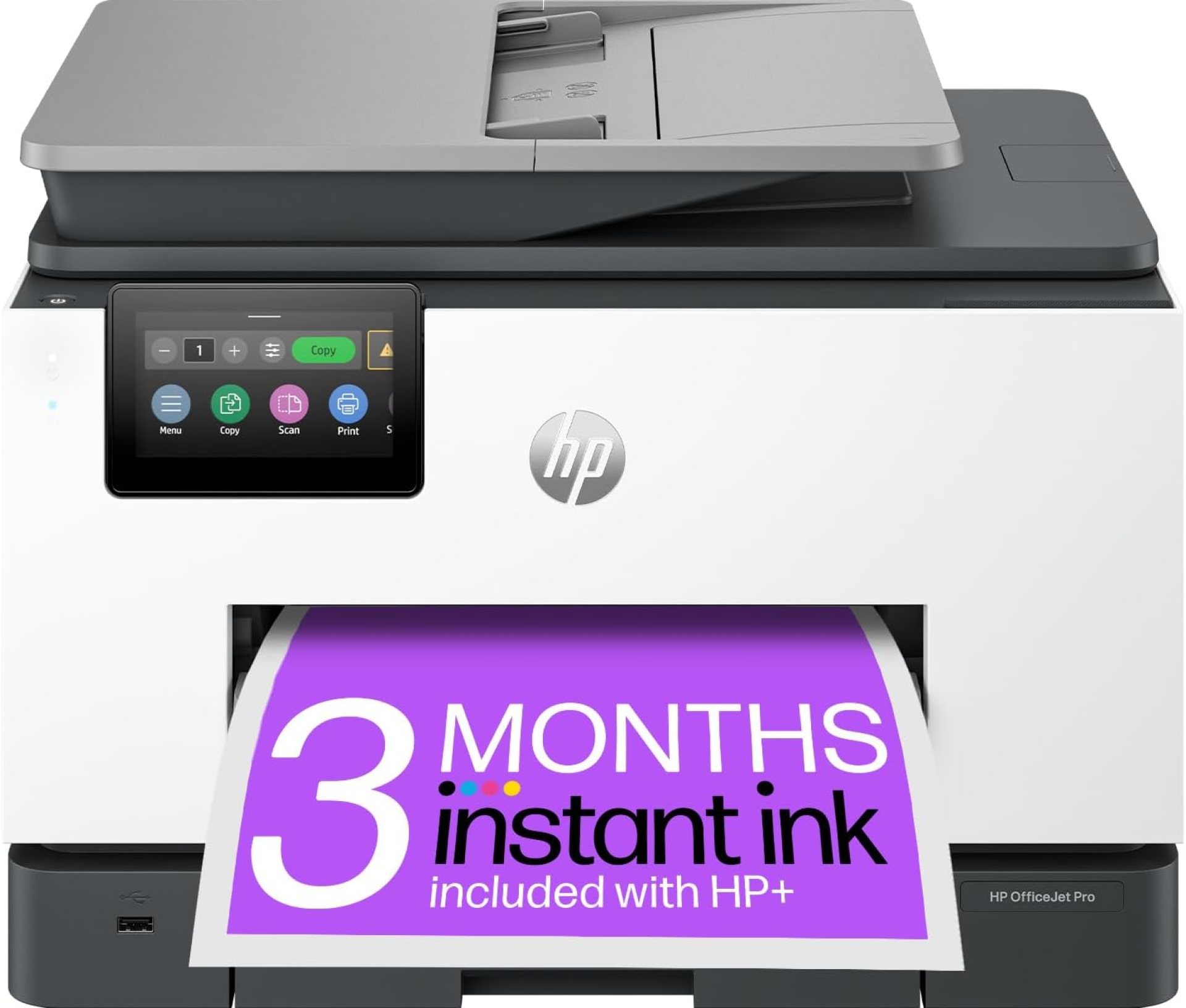 HP OfficeJet Pro 9135e All-in-One Printer | Colour | Printer for Small Office | Print, Scan, Copy, Fax, 2-Sided Automatic Document Feeder| 2 Tray | 3 months Instant Ink with HP | Up To 3 Year Warranty HP OfficeJet Pro 9135e All-in-One Printer | Colour | Printer for Small Office | Print, Scan, Copy, Fax, 2-Sided Automatic Document Feeder| 2 Tray | 3 months Instant Ink with HP | Up To 3 Year Warranty