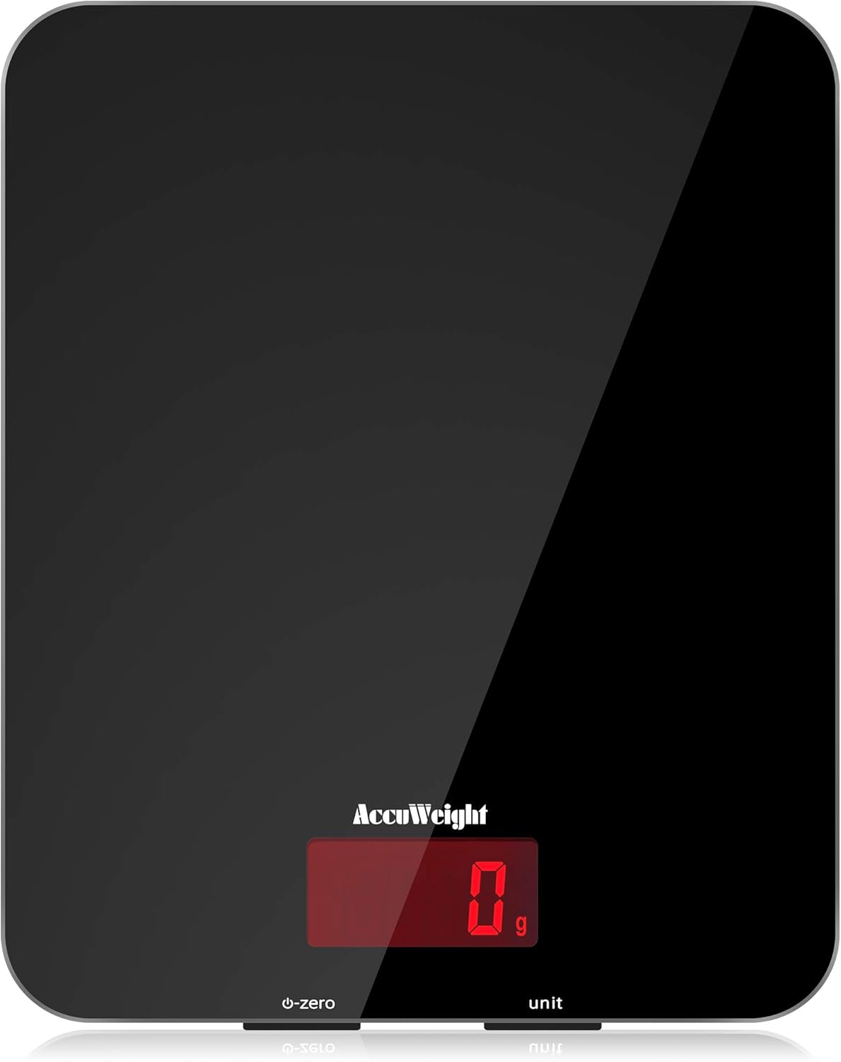 ACCUWEIGHT 201 Digital Kitchen Scales with Tempered Glass Platform (Batteries included), Electronic Weighing Food Scale with Backlit LCD, Multifunction for Office School Home Baking Cooking, 5kg/11lb ACCUWEIGHT 201 Digital Kitchen Scales with Tempered Glass Platform (Batteries included), Electronic Weighing Food Scale with Backlit LCD, Multifunction for Office School Home Baking Cooking, 5kg/11lb