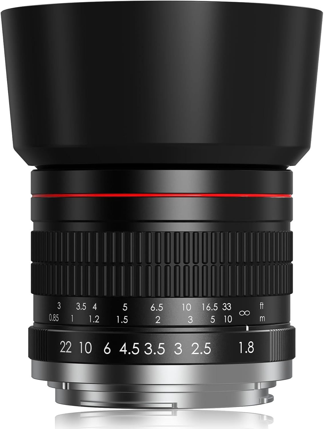 Lightdow EF 85mm F1.8 Manual Focus Lens for Canon EF/EF-S Mount, Lightweight Full Frame Prime Lens, Compatible with Canon EOS Rebel T7, T8i, T7i, T6, T6i, SL2, 6D, 5D, 4000D, 2000D, 850D, 800D Lightdow EF 85mm F1.8 Manual Focus Lens for Canon EF/EF-S Mount, Lightweight Full Frame Prime Lens, Compatible with Canon EOS Rebel T7, T8i, T7i, T6, T6i, SL2, 6D, 5D, 4000D, 2000D, 850D, 800D
