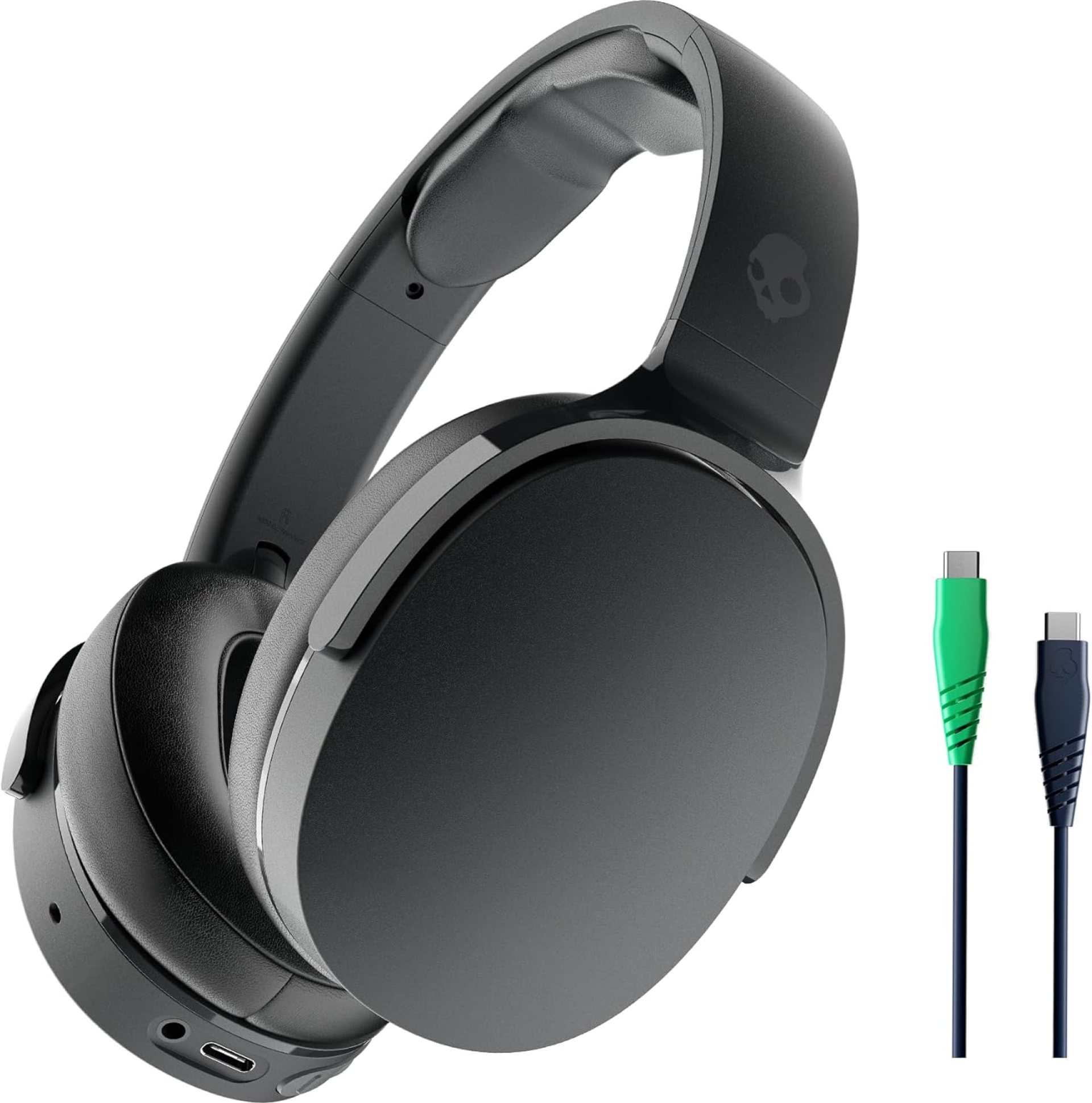 Skullcandy Hesh Evo Wireless Headphones, 36 Hr Battery, Microphone, Works with iPhone Android and Bluetooth Devices – True Black Skullcandy Hesh Evo Wireless Headphones, 36 Hr Battery, Microphone, Works with iPhone Android and Bluetooth Devices – True Black