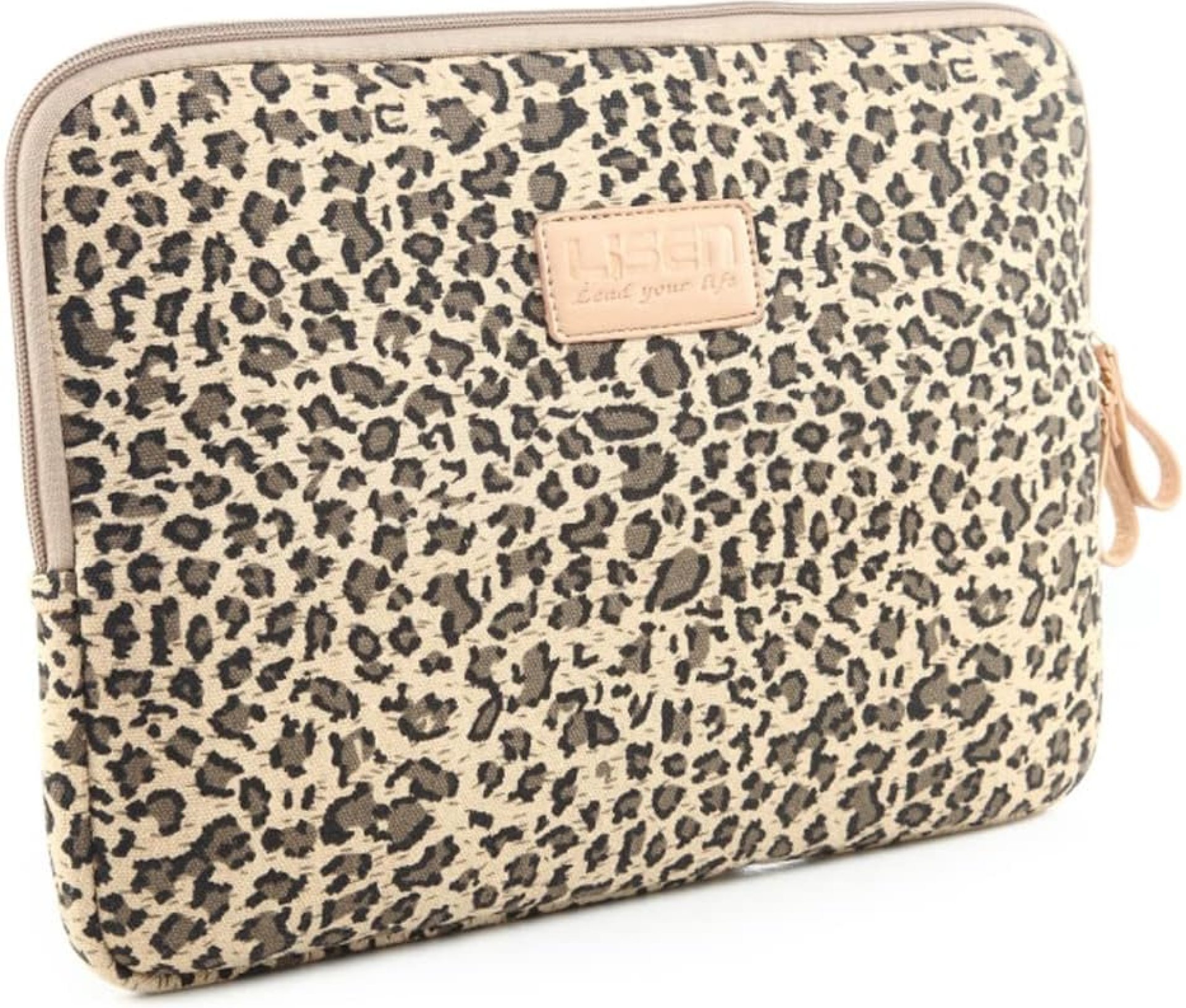 fdsmall 15.6 Inch Laptop Bag Waterproof Neoprene Laptop Sleeve Case Notebook Case Bag for Acer/Asus/Dell/Lenovo/HP/Samsung (Leopard Brown) fdsmall 15.6 Inch Laptop Bag Waterproof Neoprene Laptop Sleeve Case Notebook Case Bag for Acer/Asus/Dell/Lenovo/HP/Samsung (Leopard Brown)