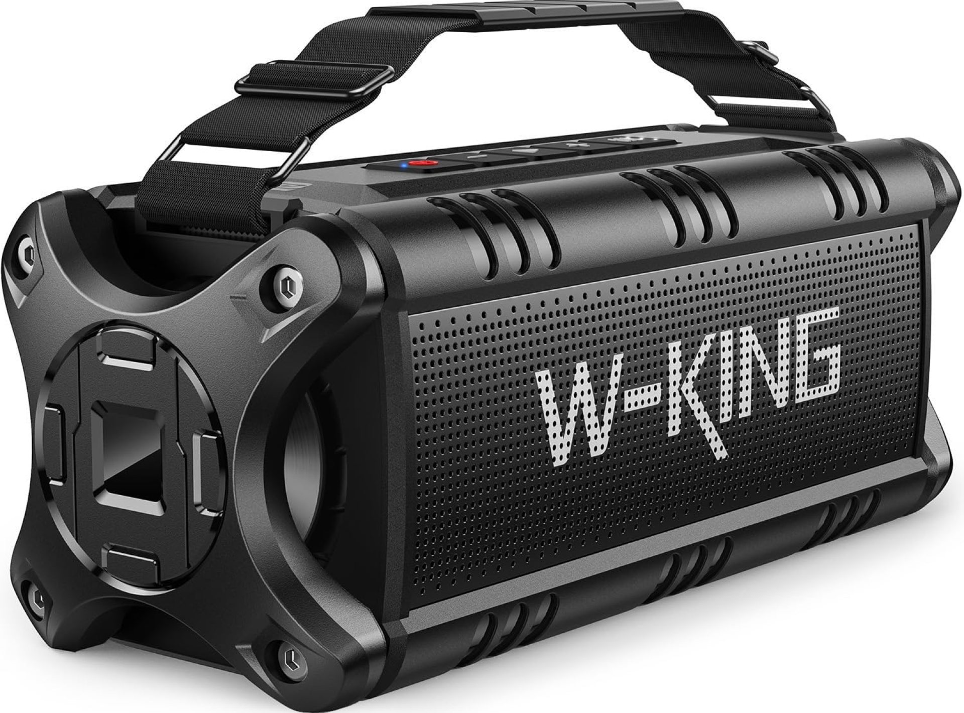 W-KING 90W Max Bluetooth Speaker, IPX6 Waterproof Portable Speakers Wireless Bluetooth, 50W Deep Bass Loud Outdoor Speaker with 40H Playtime/Stereo Pairing/TF Card/AUX/NFC for Home Party,Camping,Beach W-KING 90W Max Bluetooth Speaker, IPX6 Waterproof Portable Speakers Wireless Bluetooth, 50W Deep Bass Loud Outdoor Speaker with 40H Playtime/Stereo Pairing/TF Card/AUX/NFC for Home Party,Camping,Beach