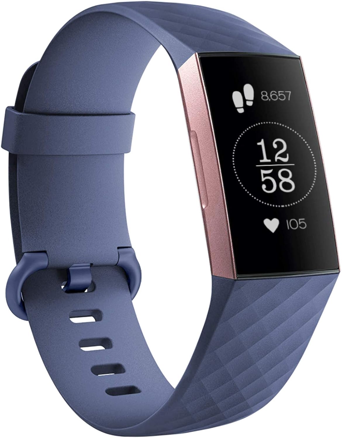 GEAK Strap Compatible for Fitbit Charge 3/4, Adjustable Classic Replacement Wristband, Activity Tracker for Women Men, Large Grey GEAK Strap Compatible for Fitbit Charge 3/4, Adjustable Classic Replacement Wristband, Activity Tracker for Women Men, Large Grey