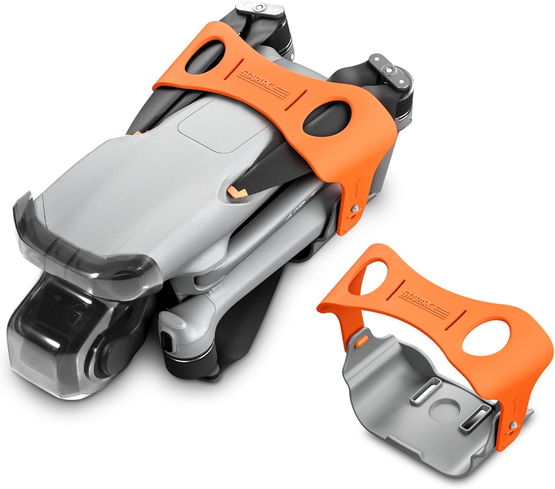 STARTRC Propeller Holder for DJI Air 3S/Air 3 Accessories, Propeller Guard Strap for DJI Air 3S/Air 3 Drone Propellers,Protector Stabilizer and Propellers Fixator(Upgrade), Orange STARTRC Propeller Holder for DJI Air 3S/Air 3 Accessories, Propeller Guard Strap for DJI Air 3S/Air 3 Drone Propellers,Protector Stabilizer and Propellers Fixator(Upgrade), Orange