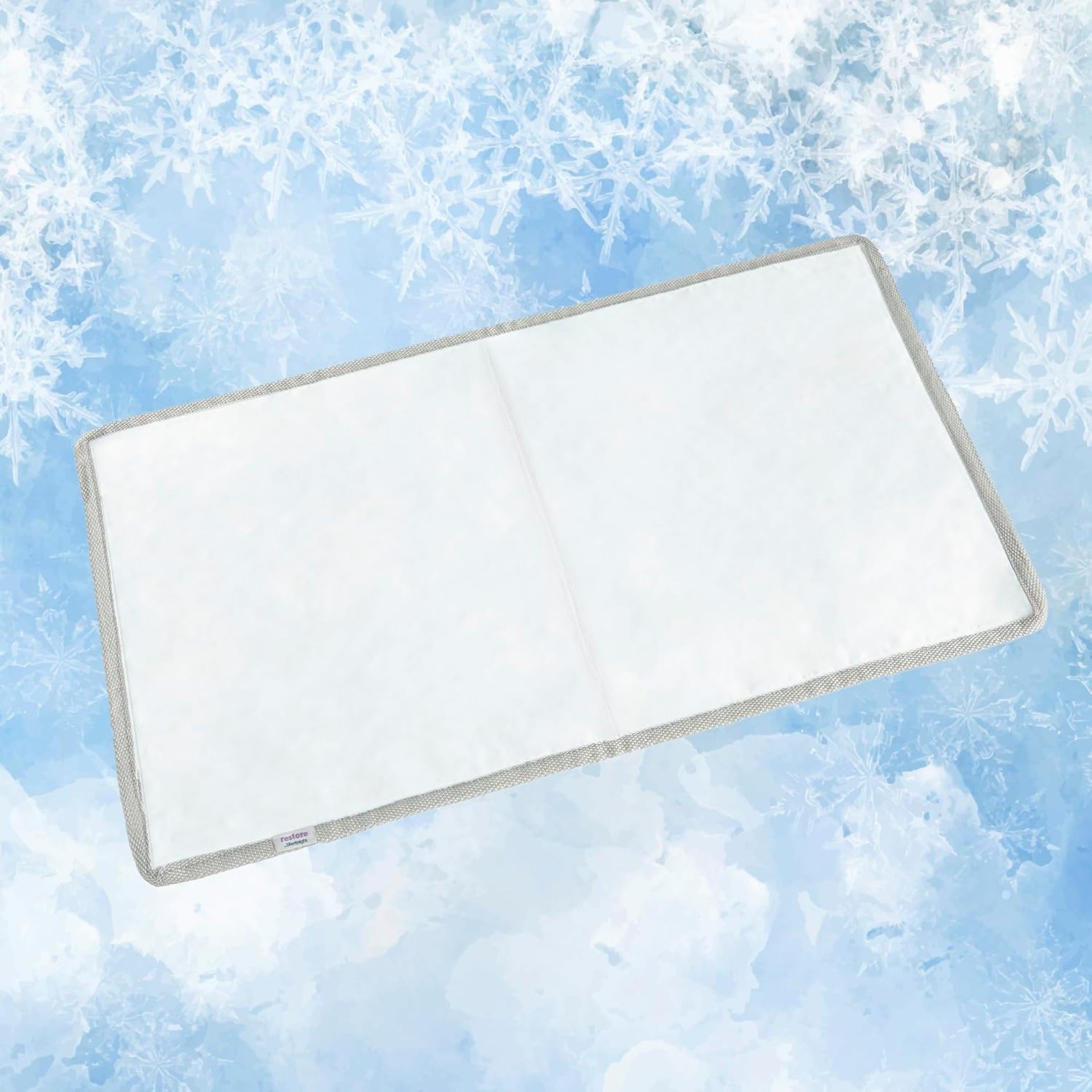 Silentnight Restore Cooling Pillow Pad – Cooling Mat Gel Pillow Cushion Insert for Night Sweats Sleeping Helps Absorb Body Heat, Prevent Overheating and Improve Sleep Quality – 60x40cm Silentnight Restore Cooling Pillow Pad – Cooling Mat Gel Pillow Cushion Insert for Night Sweats Sleeping Helps Absorb Body Heat, Prevent Overheating and Improve Sleep Quality – 60x40cm