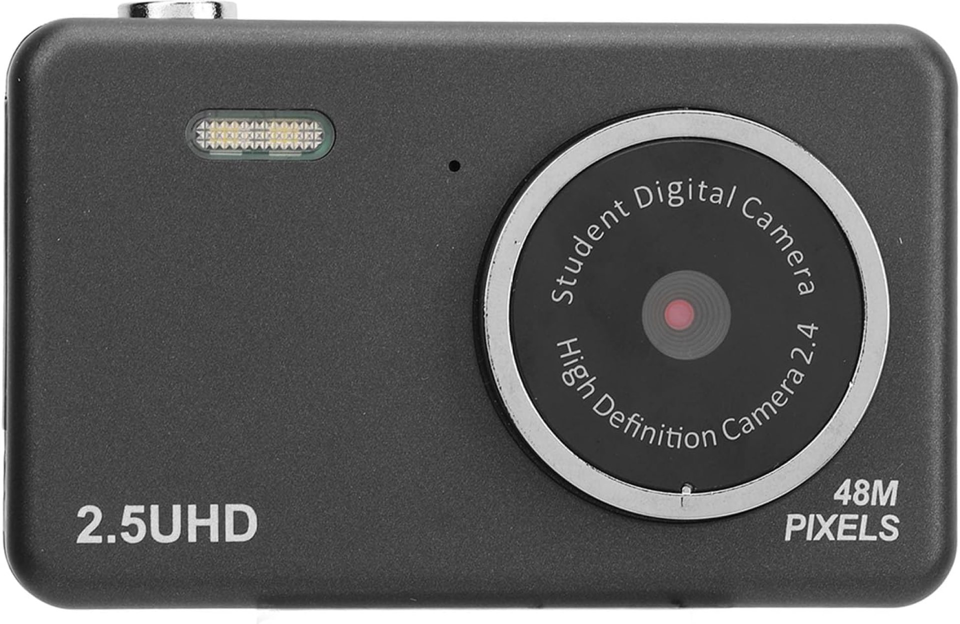 Digital Camera, 48MP 2.5K 2.4 Inch HD Screen Digital Point and Shoot Camera, 8X Zoom Anti Shake, Dual Lens Selfie Camera for Student Christmas Birthday Gifts (Black) Digital Camera, 48MP 2.5K 2.4 Inch HD Screen Digital Point and Shoot Camera, 8X Zoom Anti Shake, Dual Lens Selfie Camera for Student Christmas Birthday Gifts (Black)