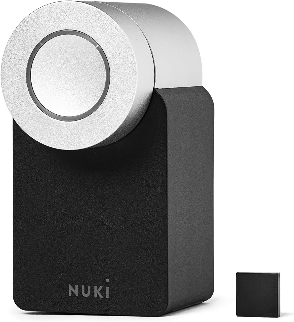 Nuki Smart Lock 2.0 for UK oval cylinder | smart door lock with door sensor | keyless access via iPhone & Android | Bluetooth 5 – smart home solution | no drilling or screwing Nuki Smart Lock 2.0 for UK oval cylinder | smart door lock with door sensor | keyless access via iPhone & Android | Bluetooth 5 – smart home solution | no drilling or screwing