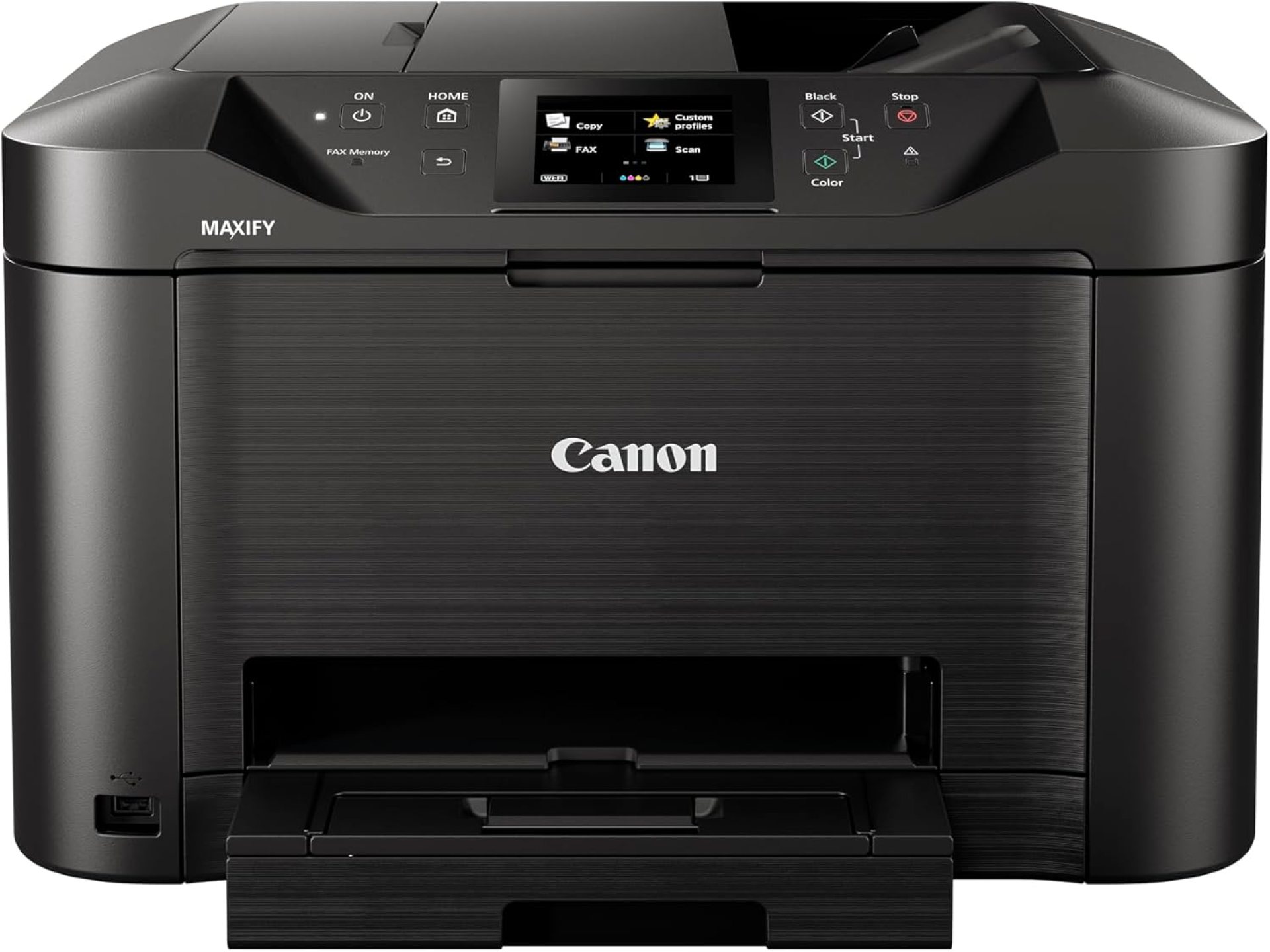 Canon MAXIFY MB5150 Multifunction Colour Inkjet Printer – A4 Print, Copy, Scan, Fax – 250 Sheet Capacity, 50-sheet ADF, 2-sided Scan – Wi-Fi, Cloud Link, USB Connectivity – Home Office Printer Canon MAXIFY MB5150 Multifunction Colour Inkjet Printer – A4 Print, Copy, Scan, Fax – 250 Sheet Capacity, 50-sheet ADF, 2-sided Scan – Wi-Fi, Cloud Link, USB Connectivity – Home Office Printer