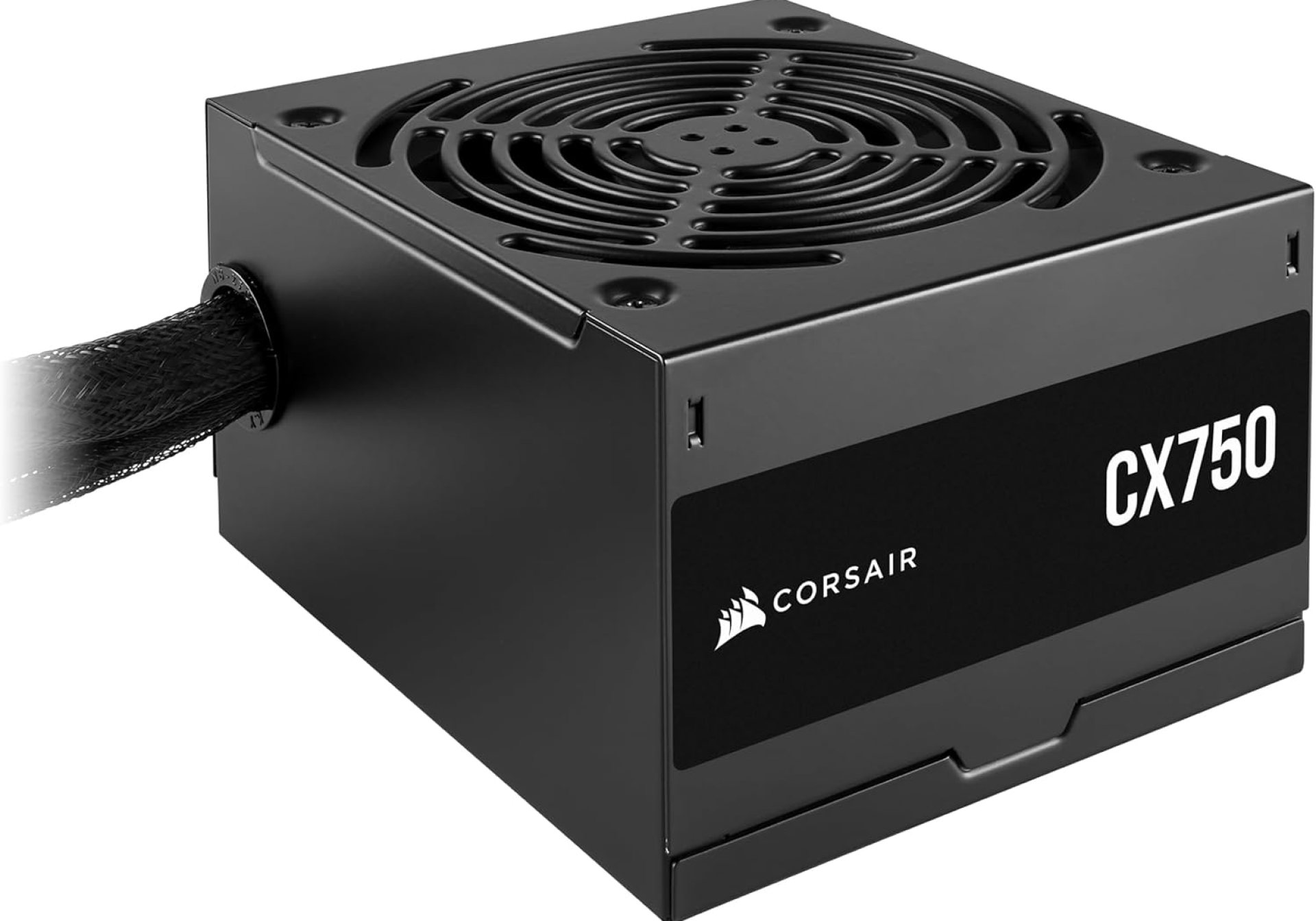 CORSAIR CX750 80 PLUS Bronze Non Modular Low-Noise ATX 750 Watt Power Supply – UK – Black CORSAIR CX750 80 PLUS Bronze Non Modular Low-Noise ATX 750 Watt Power Supply – UK – Black