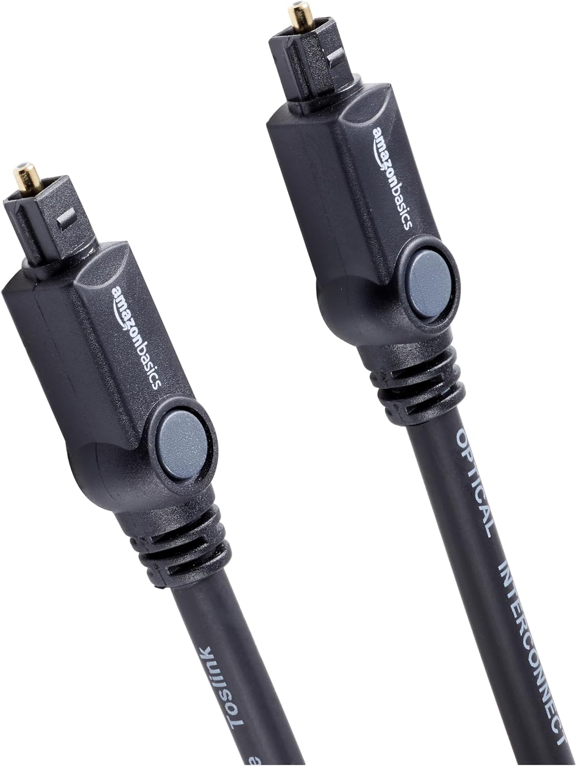 Amazon Basics Toslink Digital Optical Audio Cable, Multi-Channel, for Audio System, Sound Bar, Home Theatre, Gold-Plated Connectors, 3 m, Black Amazon Basics Toslink Digital Optical Audio Cable, Multi-Channel, for Audio System, Sound Bar, Home Theatre, Gold-Plated Connectors, 3 m, Black