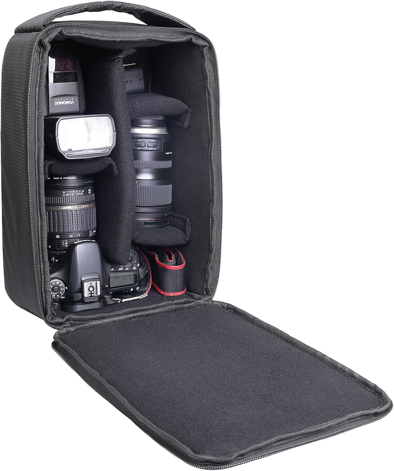 AYVANBER Roomy Camera Protective Bag Insert Waterproof Lens Pouch Shockproof DSLR SLR Carrying Case with Thicken Partition Padded Liner for Sony Canon Nikon Camera Flash Light & Accessories AYVANBER Roomy Camera Protective Bag Insert Waterproof Lens Pouch Shockproof DSLR SLR Carrying Case with Thicken Partition Padded Liner for Sony Canon Nikon Camera Flash Light & Accessories