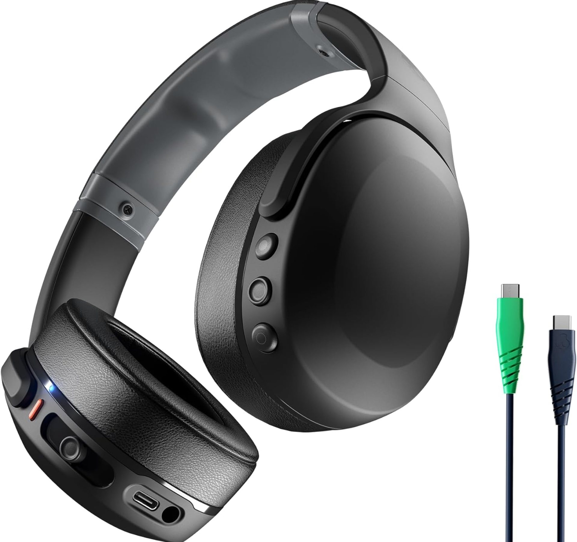 Skullcandy Crusher Evo Over-Ear Wireless Headphones with Sensory Bass, 40 Hr Battery, Microphone, Works with iPhone Android and Bluetooth Devices – True Black Skullcandy Crusher Evo Over-Ear Wireless Headphones with Sensory Bass, 40 Hr Battery, Microphone, Works with iPhone Android and Bluetooth Devices – True Black