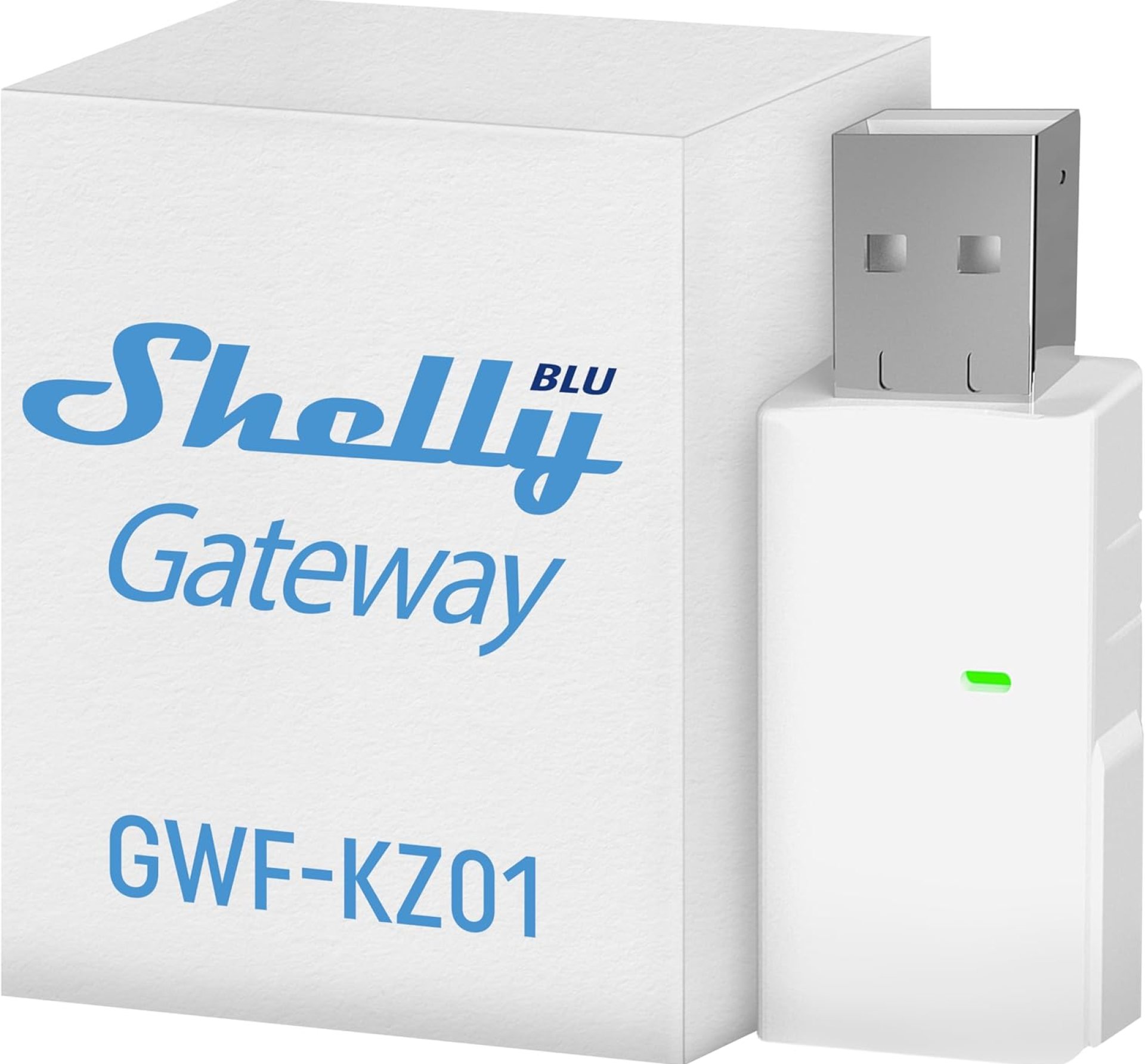 Shelly BLU Gateway | Bluetooth to Wi-Fi Gateway | USB-A-Dongle | Home Automation | Compatible with Alexa & Google Home | iOS Android App | Wireless| Wi-Fi Repeater | No Hub Required Shelly BLU Gateway | Bluetooth to Wi-Fi Gateway | USB-A-Dongle | Home Automation | Compatible with Alexa & Google Home | iOS Android App | Wireless| Wi-Fi Repeater | No Hub Required