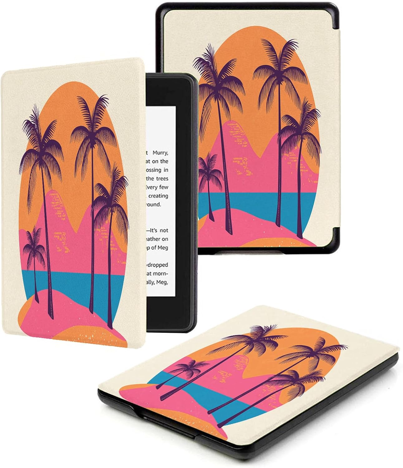 Case for 10.2-inch Kindle Scribe (2022 Released),Premium PU Leather Cover with Pen Holder and Auto Wake/Sleep for 10.2” Kindle Scribe E-Reader-Cartoon Sunset Poster Case for 10.2-inch Kindle Scribe (2022 Released),Premium PU Leather Cover with Pen Holder and Auto Wake/Sleep for 10.2” Kindle Scribe E-Reader-Cartoon Sunset Poster