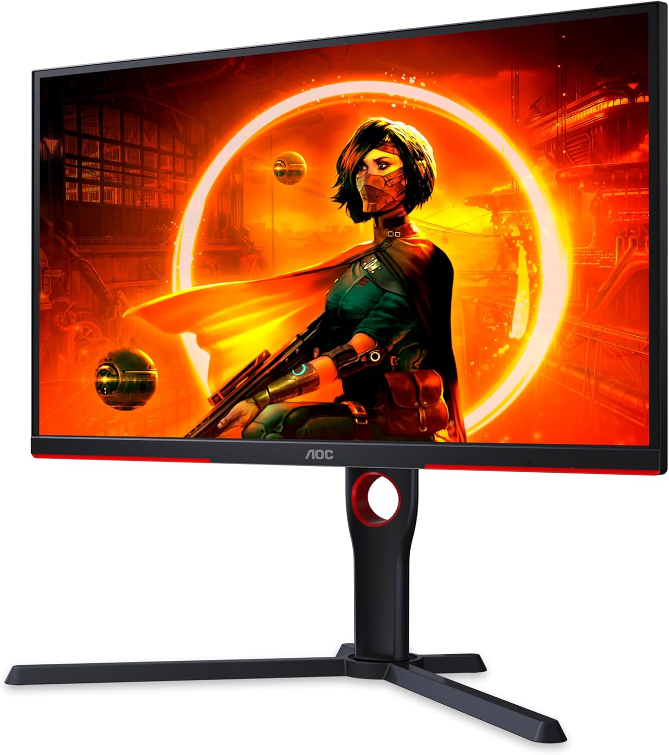 AOC Gaming 25G3ZM/BK – 24.5″ 240Hz FHD Monitor, 0.5ms MPRT, FreeSync Premium (1920×1080, HDMI 2.0 x 2, DisplayPort 1.2 x 1, Headphone out (3.5mm)) black/red AOC Gaming 25G3ZM/BK – 24.5″ 240Hz FHD Monitor, 0.5ms MPRT, FreeSync Premium (1920×1080, HDMI 2.0 x 2, DisplayPort 1.2 x 1, Headphone out (3.5mm)) black/red