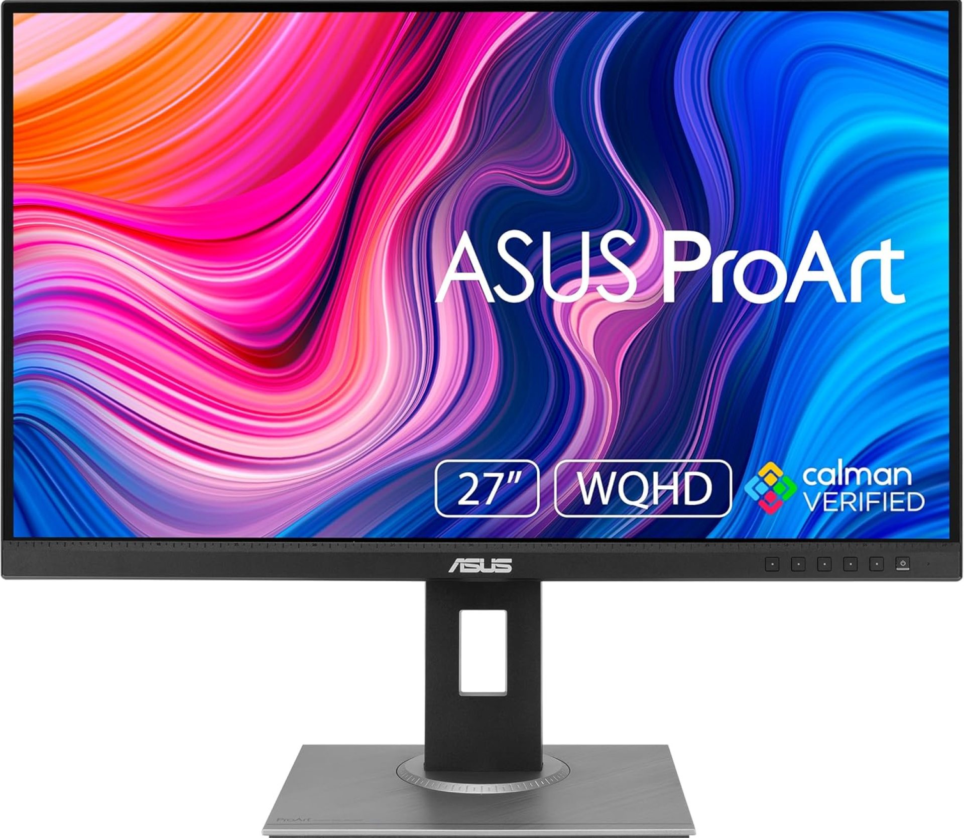 ASUS ProArt Display PA278QV Professional Monitor – 27-inch, IPS, WQHD (2560 x 1440), 100% sRGB, 100% Rec. 709, Color Accuracy E < 2, Calman Verified, ProArt Preset, ProArt Palette, Black ASUS ProArt Display PA278QV Professional Monitor – 27-inch, IPS, WQHD (2560 x 1440), 100% sRGB, 100% Rec. 709, Color Accuracy E < 2, Calman Verified, ProArt Preset, ProArt Palette, Black