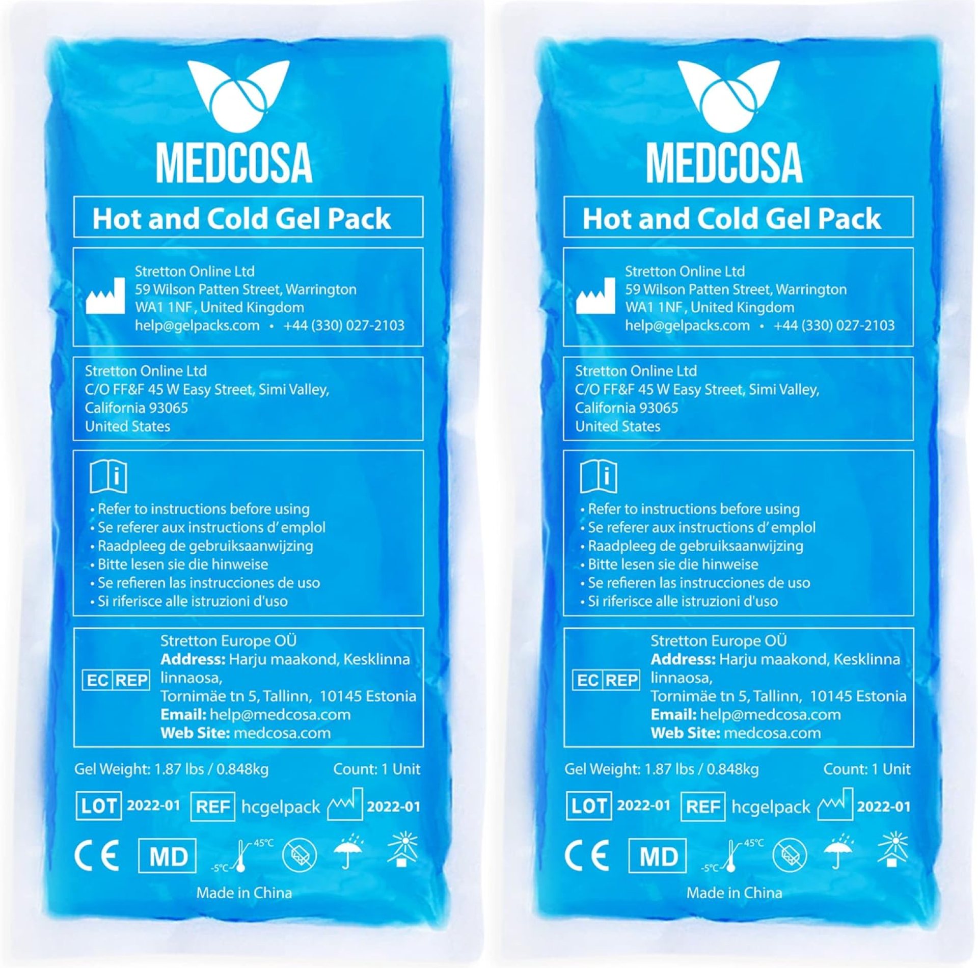 Medcosa Large Flexible Sport Ice Pack | Any Ache, Any Pain, We’ve Got You Covered | Extra Large Cold Reusable Pack | Ideal for Sport Injuries, R.I.C.E Treatment & Back Ailments Medcosa Large Flexible Sport Ice Pack | Any Ache, Any Pain, We’ve Got You Covered | Extra Large Cold Reusable Pack | Ideal for Sport Injuries, R.I.C.E Treatment & Back Ailments
