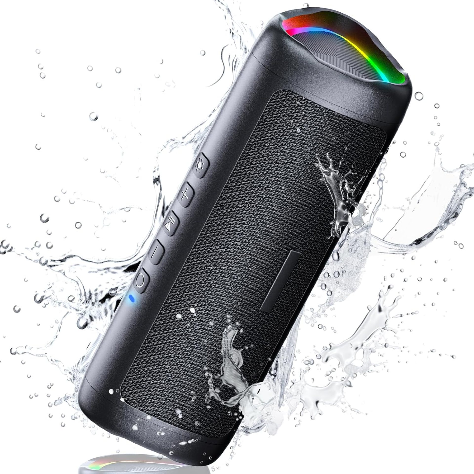 UOHHBOE 30W Bluetooth Speaker, Portable Speakers Wireless Bluetooth with RGB Lights, Louder Volume & Enhanced Bass, IPX5 Waterproof, 24H Playtime, 30M Range for Home Party Camping Travel, Gift Ideas UOHHBOE 30W Bluetooth Speaker, Portable Speakers Wireless Bluetooth with RGB Lights, Louder Volume & Enhanced Bass, IPX5 Waterproof, 24H Playtime, 30M Range for Home Party Camping Travel, Gift Ideas