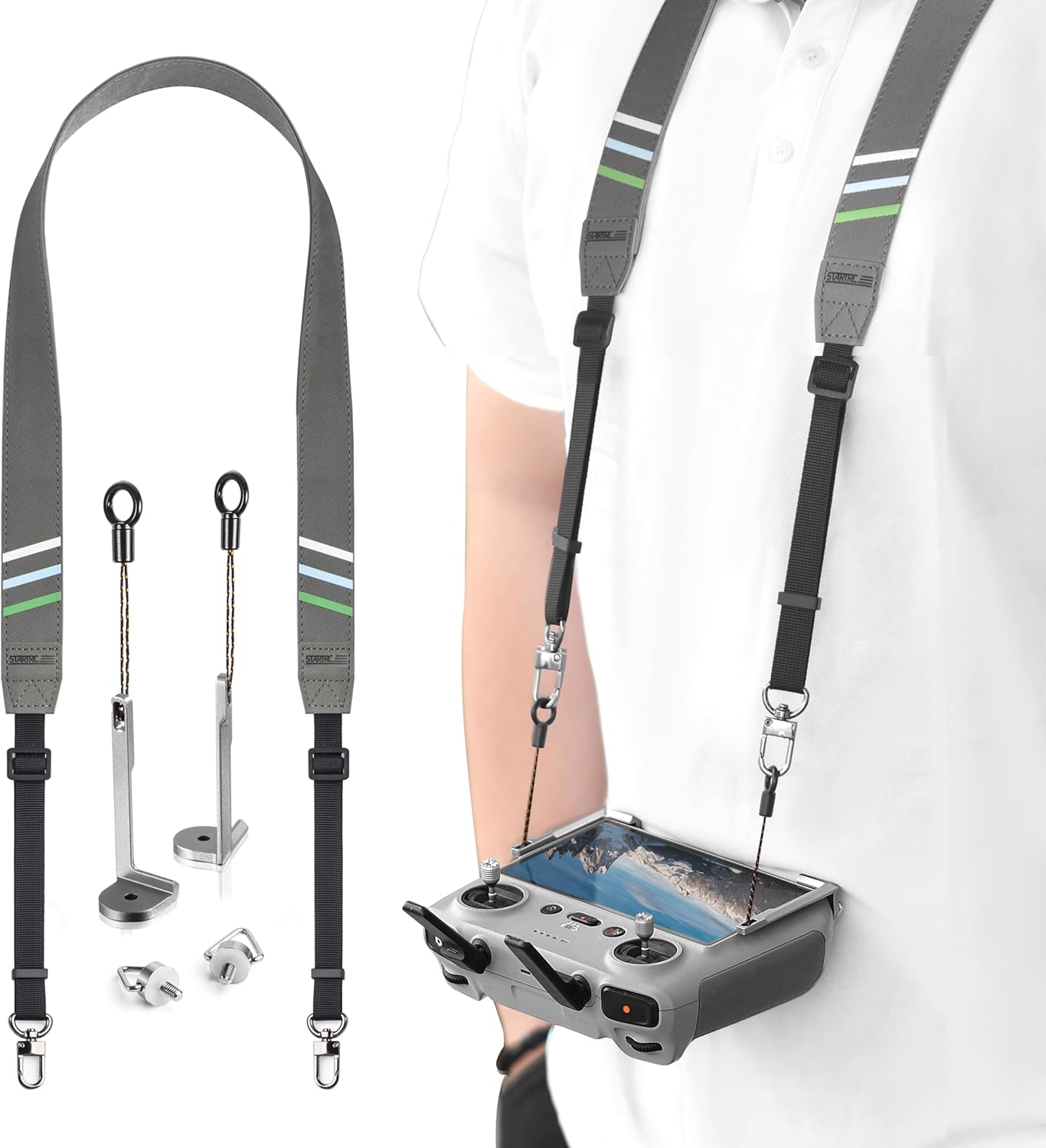 STARTRC Balance Lanyard for RC 2/ RC/RCPro Controller Neck Strap for DJI Mini 4Pro/Mini3 Pro/Mavic 3 /Mini3 /Air 3S Drone Remote Lanyard Accessories STARTRC Balance Lanyard for RC 2/ RC/RCPro Controller Neck Strap for DJI Mini 4Pro/Mini3 Pro/Mavic 3 /Mini3 /Air 3S Drone Remote Lanyard Accessories