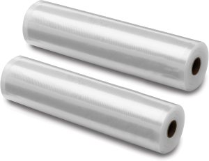 Cuisinart Biodegradable Vacuum Food Saver Sealer Bags, 2-Pack, 11″x10″ ft. Rolls (VSB-BD112C)