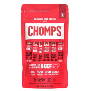 CHOMPS Beef Stick 8PK 9.2 OZ
