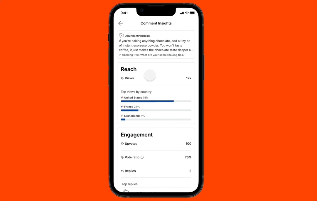 Reddit adds analytics and drafts for comments Reddit adds analytics and drafts for comments