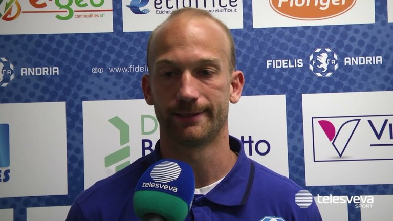 SERIE D | Fidelis Andria-Bitonto, Donida: “Che gioia. Gol cercato da tutti e che premia tutti” SERIE D | Fidelis Andria-Bitonto, Donida: “Che gioia. Gol cercato da tutti e che premia tutti”
