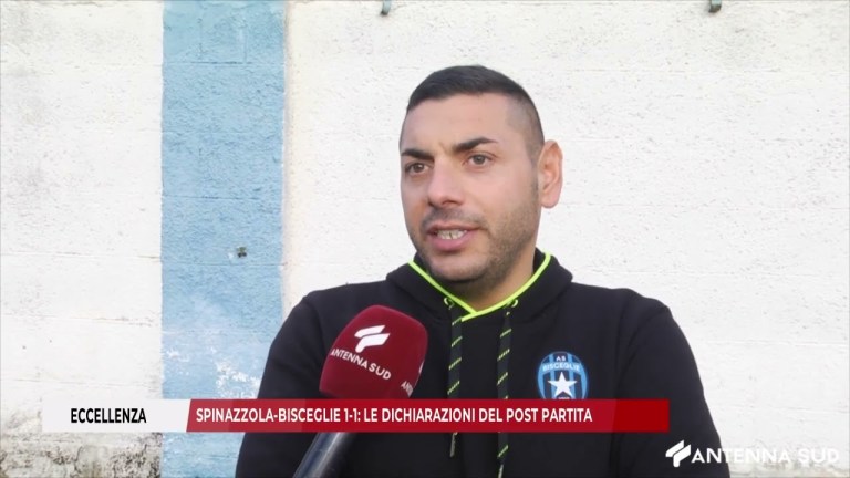 22 OTTOBRE 2025 – ECCELLENZA   SPINAZZOLA BISCEGLIE 1 1 PARLANO I PROTAGONISTI 22 OTTOBRE 2025 – ECCELLENZA   SPINAZZOLA BISCEGLIE 1 1 PARLANO I PROTAGONISTI