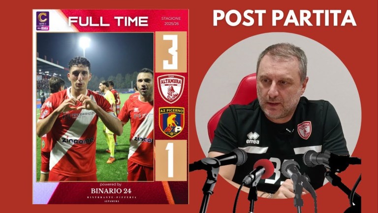 Sala Stampa  – TEAM ALTAMURA vs PICERNO (3-1) Sala Stampa  – TEAM ALTAMURA vs PICERNO (3-1)