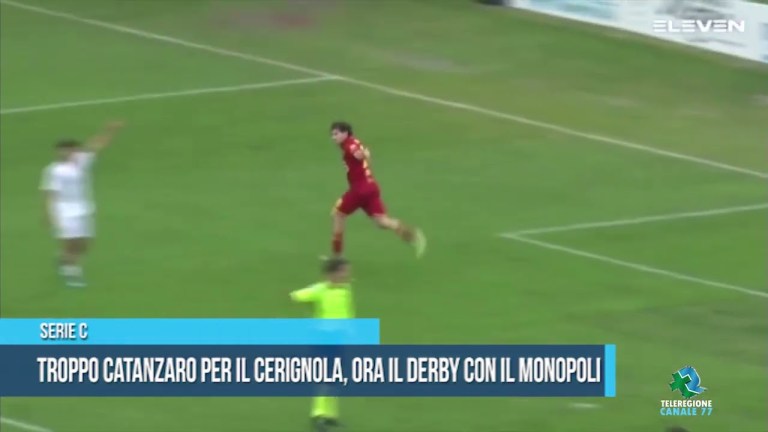 SERIE C Troppo Catanzaro per il Cerignola, ora il derby con il Monopoli SERIE C Troppo Catanzaro per il Cerignola, ora il derby con il Monopoli