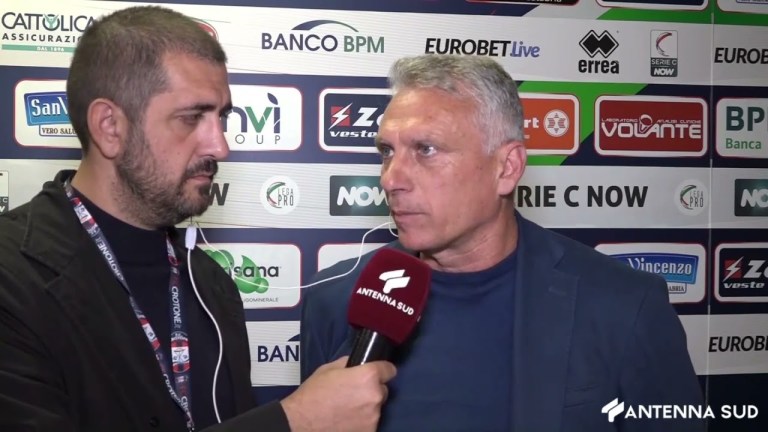 7 APRILE 2024 SERIE C, CROTONE BRINDISI 1 2 PARLANO GLI ALLENATORI 7 APRILE 2024 SERIE C, CROTONE BRINDISI 1 2 PARLANO GLI ALLENATORI
