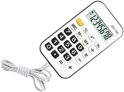 Small Portable Calculator, Versatile Pocket Calculator ABS Fashionable Lightweight Durable Practical for Office (Black) Small Portable Calculator, Versatile Pocket Calculator ABS Fashionable Lightweight Durable Practical for Office (Black)