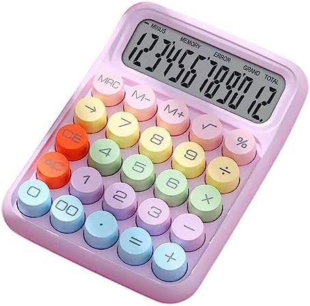 Standard Calculator 12 Digit,Desktop Large Display and Buttons,Calculator with Large LCD Display for Office,School, Home & Business Use,Automatic Sleep (Purple) Standard Calculator 12 Digit,Desktop Large Display and Buttons,Calculator with Large LCD Display for Office,School, Home & Business Use,Automatic Sleep (Purple)